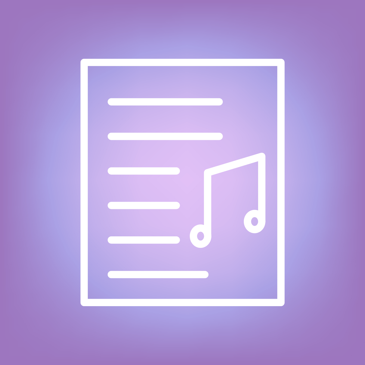 Paroles de la chanson en PDF